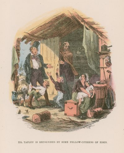 Illustration for Martin Chuzzlewit by Hablot Knight Browne